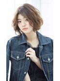 簡単スタイリング 小顔ナチュラルボブ♪