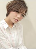 大人かわいい40代におすすめ ふんわりショートボブ 担当