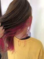 リードヘアーバイバンプ(Lead Hair by vamp)&nbsp;インナーカラーピンク2