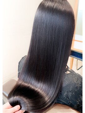 ルエ(rue) オージュアトリートメントで髪質改善☆サラツヤ黒髪美髪ヘア、