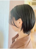 外ハネショート
