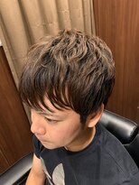 ヒロギンザ 池袋 サンシャイン通り店(HIRO GINZA) トップにボリューム“ポイントパーマ”