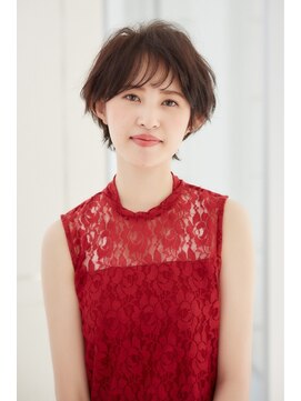 ミチオ ノザワ ヘアサロン ギンザ(Michio Nozawa HAIR SALON Ginza) 柔らかなナチュラルショートヘア