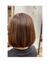 トエ(toe)&nbsp;シンプルなボブ(薬院／薬院大通り／薬院美容室)
