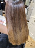 年齢-5髪質改善酸性ストレート／吹田／髪質改善／イルミナ