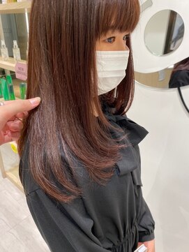 エクセル 横須賀モアーズ店(EXCEL) 【横須賀カラー】似合わせナチュラルピンクカラー