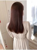 大人可愛い/ピンクベージュ/ロングヘア/荒江/別府/六本松/西新