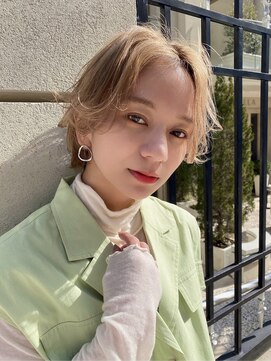 ピークアブー アヴェダ アトレ恵比寿(PEEK-A-BOO AVEDA) ショートボブ絶壁解消ショート20代30代40代大人可愛い束感