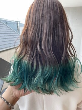 ゲーム 吉祥寺店(GAME) ダブルカラーグラデーションハイトーンベージュケアブリーチ