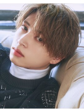 リップス 川崎(LIPPS) 決めすぎない前髪分けスタイル