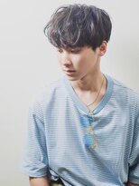 ボタンヘアー 日吉(BoTaN HAIR) ニュアンスマッシュ/くせ毛風パーマ/ナチュラルアッシュ/日吉