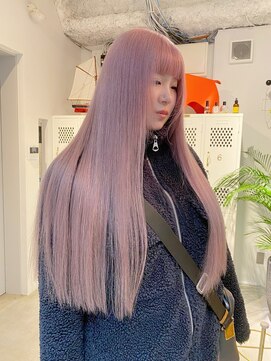 スリー(three) milky pink