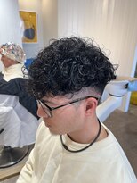 アメラボ(AmeLab)&nbsp;【外国人風スペインカール】名古屋天白区スペインカール刈り上げ