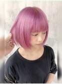 【MIRAC町田店河原崎】パステルピンクカラー