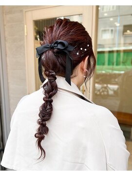 シュク 高円寺(SYUK) kanna【高円寺】編み下ろし/アレンジ/お呼ばれヘア/ヘアセット