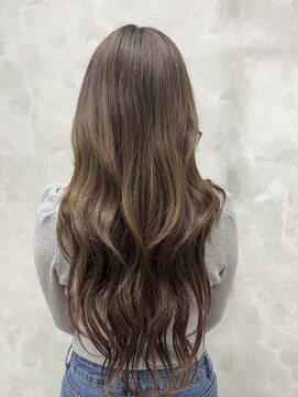 ウクラ バイ レシッド 池袋(uchla by rcid) イメチェン☆シールエスクテ80本ロングレイヤーシルキーベージュ