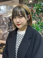 ヘアーアンドメイク ビス(HAIR&MAKE bis)&nbsp;地毛を残したフェイスフレーミング♪【唐木彩華】