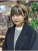 地毛を残したフェイスフレーミング♪【唐木彩華】