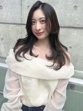 ニューヨークニューヨーク 垂水店(NYNY) 韓国/こなれミディ/イメチェン/くびれレイヤー/ 暗めカラー