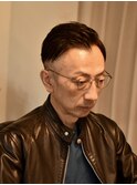 濡れ髪7:3分けリバースショート【メンズカット/メンズヘア】