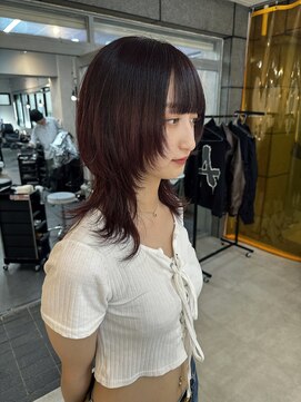 アリートウキョウ(ALLY TOKYO) ミディアムウルフカットロングウルフカットロングレイヤーカット