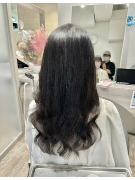 ブロッサム 保谷(Blossom) 20代30代40代デジタルパーマロングコテ巻風パーマ黒髪大人