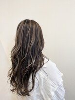 ルーストヘアー(Roost hair) ハイライトカラー・グレージュ