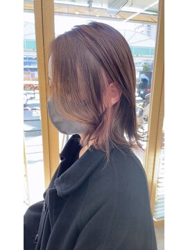 オリビアヘアー(OLIVIA HAIR) 大人かわいいインナーピンク