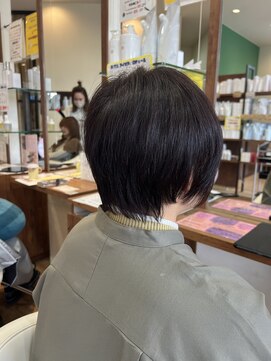 ジップ 浜田店(zip) ショートマッシュ×40代クールビューティ