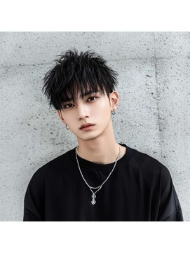 ヘアーメイク コラソン(hair make corazon) 黒髪ボブルフネビージュ小顔ワンレン韓国マッシュ