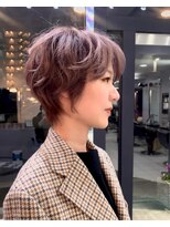 ヘアーアンドカラー ルジャルダン 葛西店(le jardin) アンバーカラーのシャドールーツ