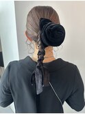 タイトとフワフワmixスタイル