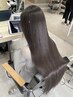 カット＋クオライン縮毛矯正＋カラー＋リッチトリートメント￥16500【静岡駅】