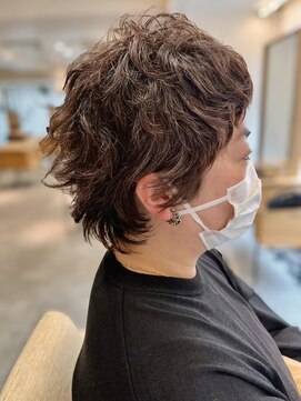 フリップビーアヴェダ(FLIP B AVEDA) 本八幡×ショートパーマボブ×2025夏×ミセス