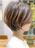 似合わせカット30代40代50代ショートボブくびれレイヤーカット