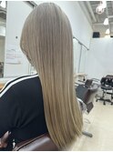 髪質改善ブリーチオンカラー