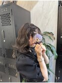 イベント前ヘアセット/ハーフツイン/三つ編み