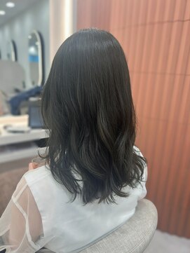 アイコニックナゴヤ(AIconic nagoya) 巻き髪風デジタルパーマ/オリーブグレージュカラー