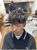 MEN'S HAIR/スパイラルパーマ/メンズカット/大人メンズ/表参道駅