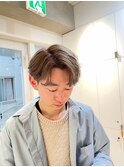 カルマパーマで柔らかく爽やかにキマるナチュラルヘア