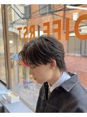 メンズカットフェザーショート