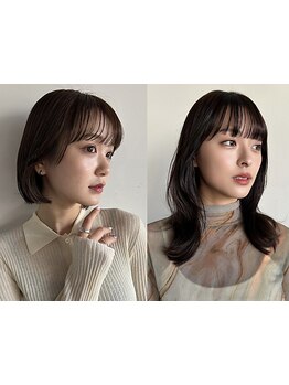 【勾当台公園駅徒歩2分】分かれやすい前髪やクセをコントロールして扱いやすいくして可愛く[仙台/学割U24]