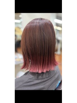 グラデーションピンク　12/7