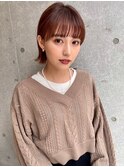髪質改善/小顔ショートカット/透明感カラー/レイヤー/Aujua