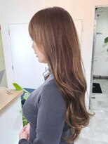 エイス 梅田 中津(Ace) レイヤーカット マロンベージュ