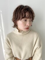 シスタ(SISTA) ウルフパーマボブウルフパーマカラー【AMU/自由が丘】