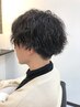 ☆吉田指名限定☆メンズ専用☆カット+ケアパーマ+アフターケア+2stepTr
