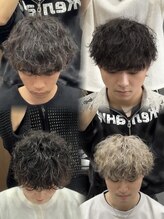 田中友樹が作るメンズヘア【波巻きパーマ/シャドウパーマ/フェザーパーマ/メンズハイトーン】