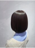 ボブ×艶カラーバイオレット　溝の口サクマ