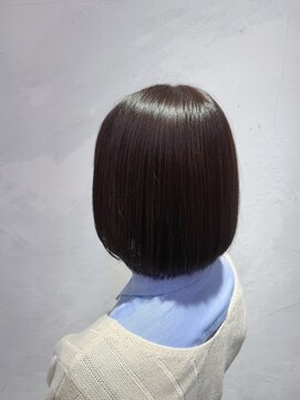 シュリット 溝の口(schritt) ボブ×艶カラーバイオレット　溝の口サクマ